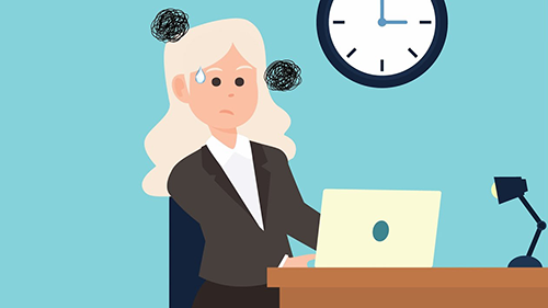 Vidéo le stress au travail en 2022